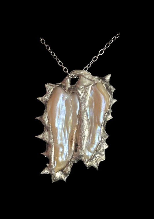 soldered pearl necklace
