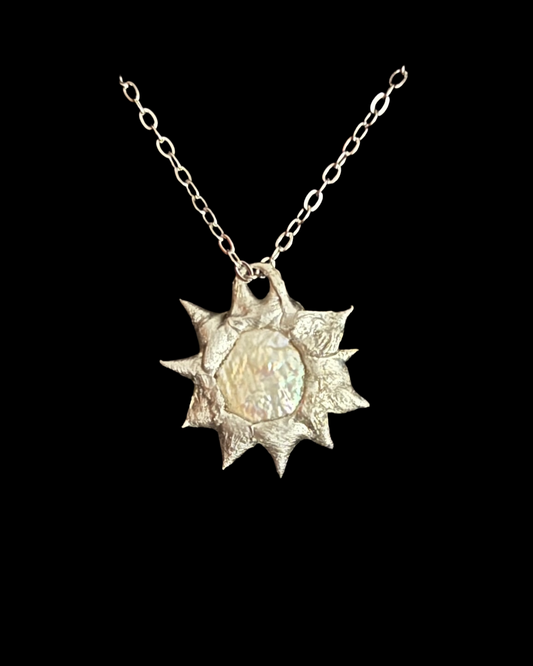 soldered pearl necklace